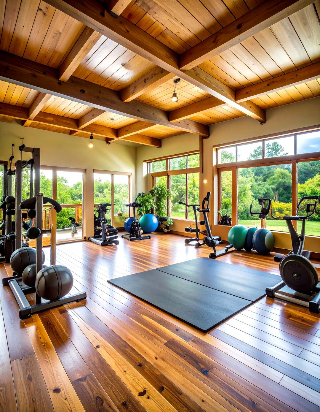 Under Deck Home Gym - 24 Under Deck Ideas