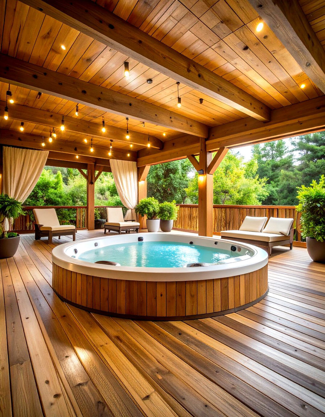 Under Deck Hot Tub Spa - 24 Under Deck Ideas