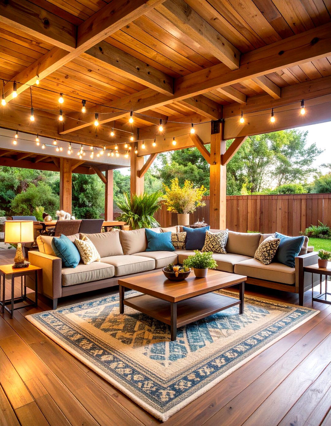 Under Deck Living Room Lounge - 24 Under Deck Ideas