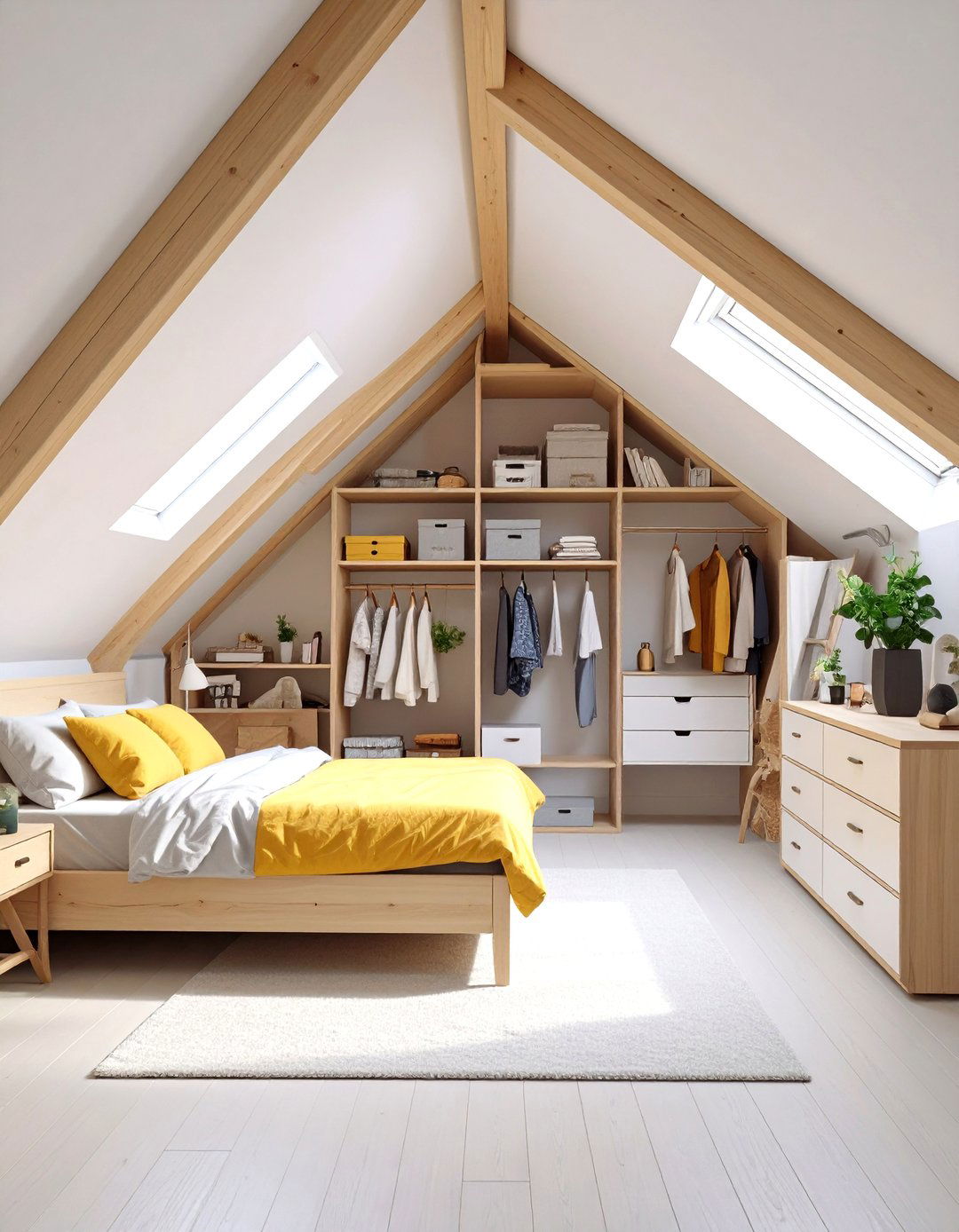 Under Eaves Storage Loft Bedroom - 24 Loft Bedroom Ideas