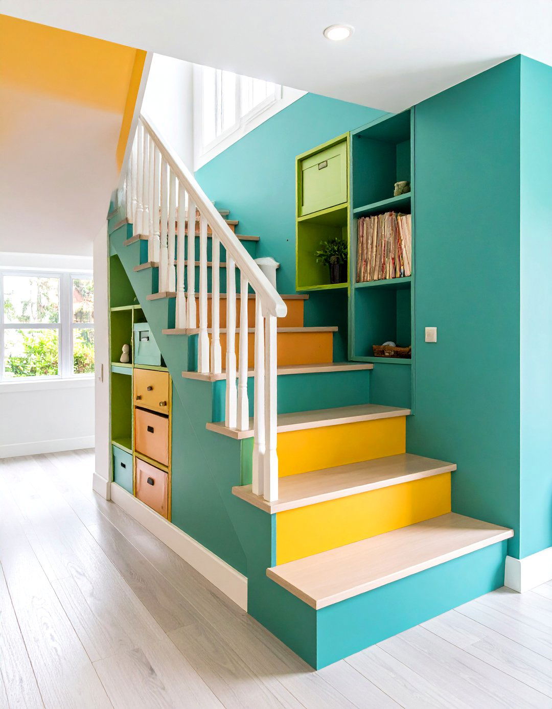 Under Stair CD Storage Nook - 24 Cd Storage Ideas