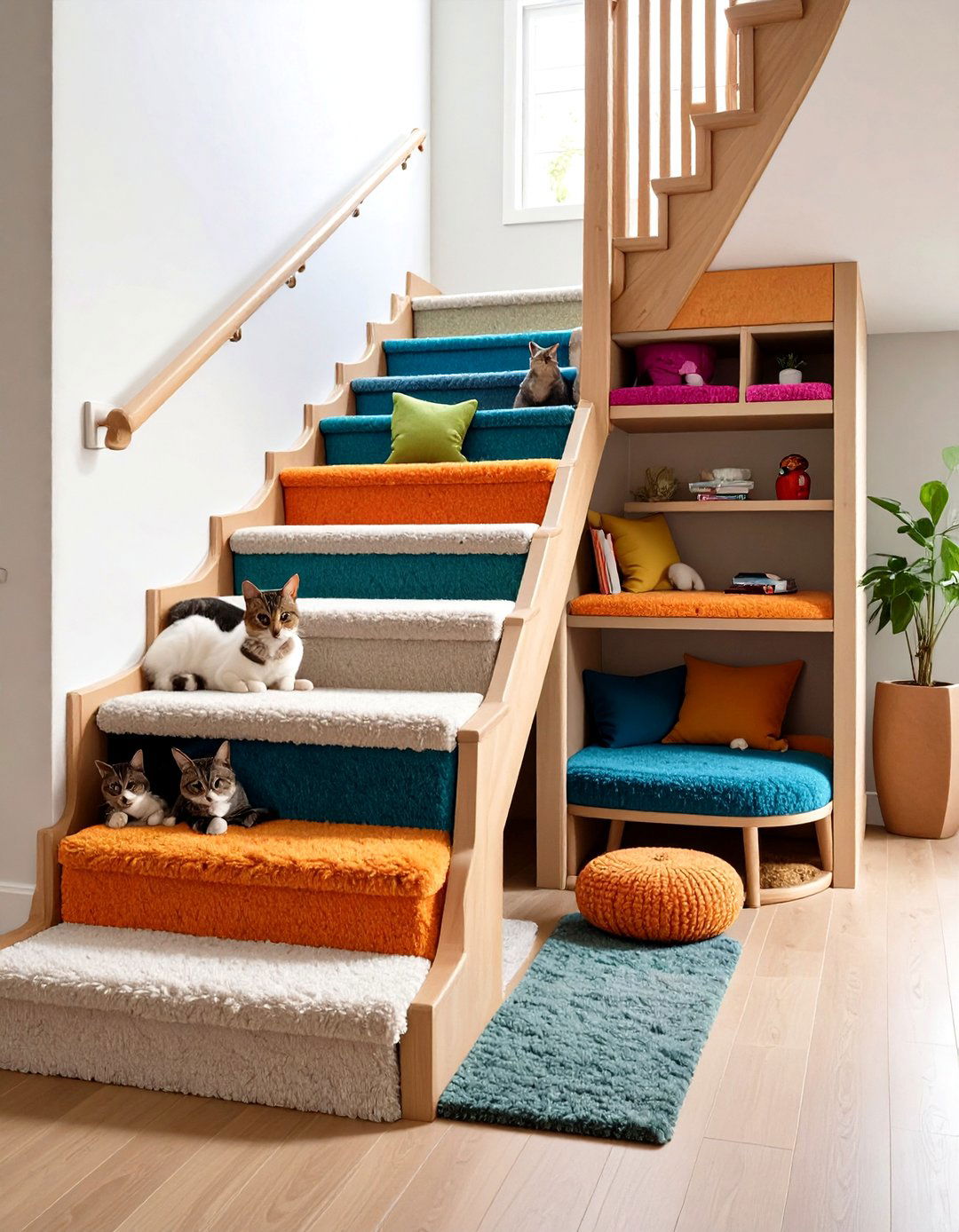 Under Stair Cat Cave - 24 Cat Room Ideas