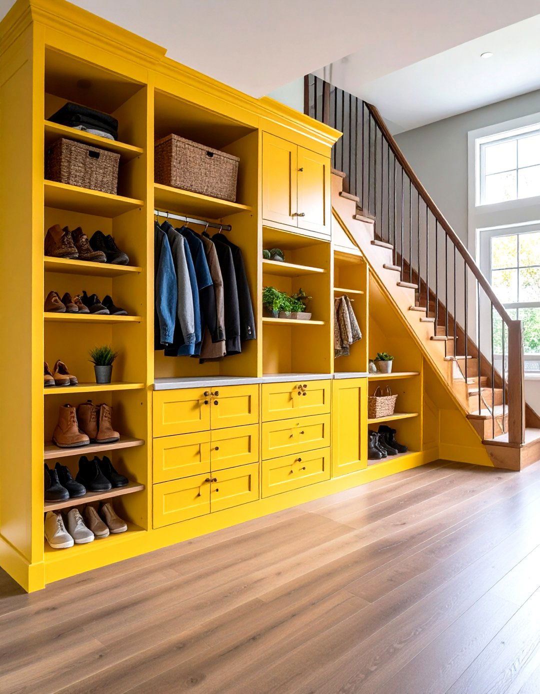 Under Stair Entryway Storage Solutions - 24 Entryway Storage Ideas