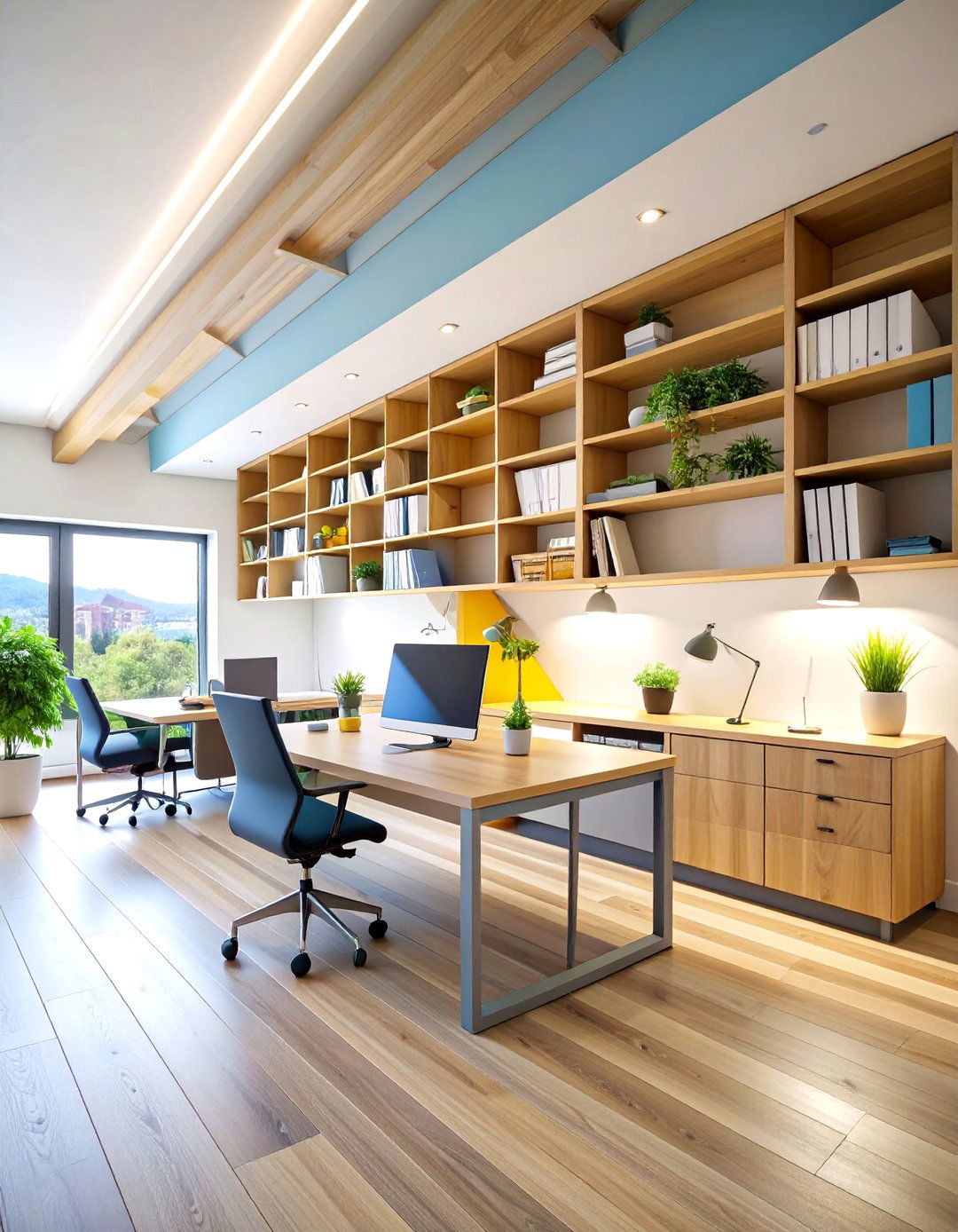 Under Stair Office Shelving - 24 Office Shelving Ideas