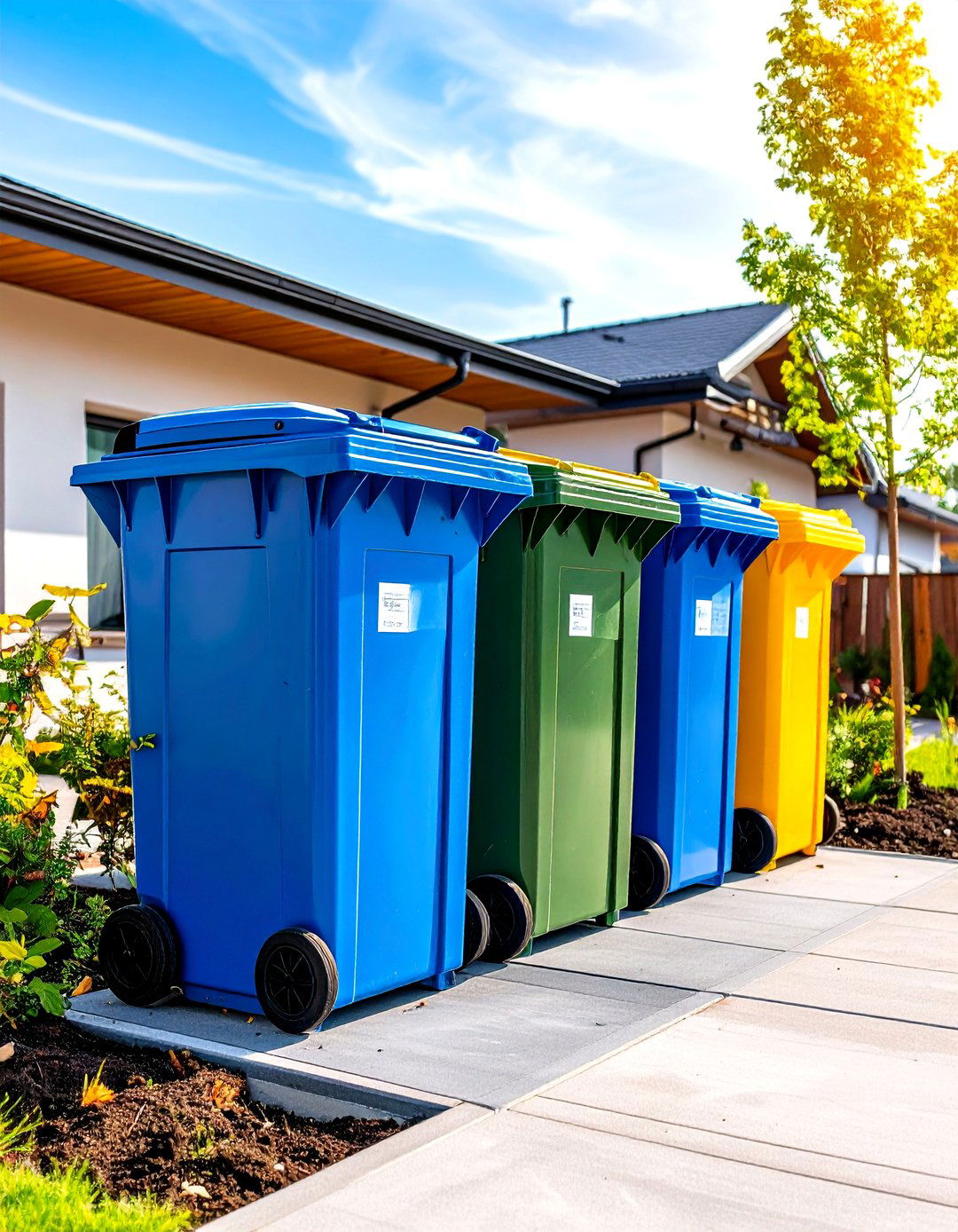 Underground Recessed Storage - 24 Garbage Can Storage Ideas