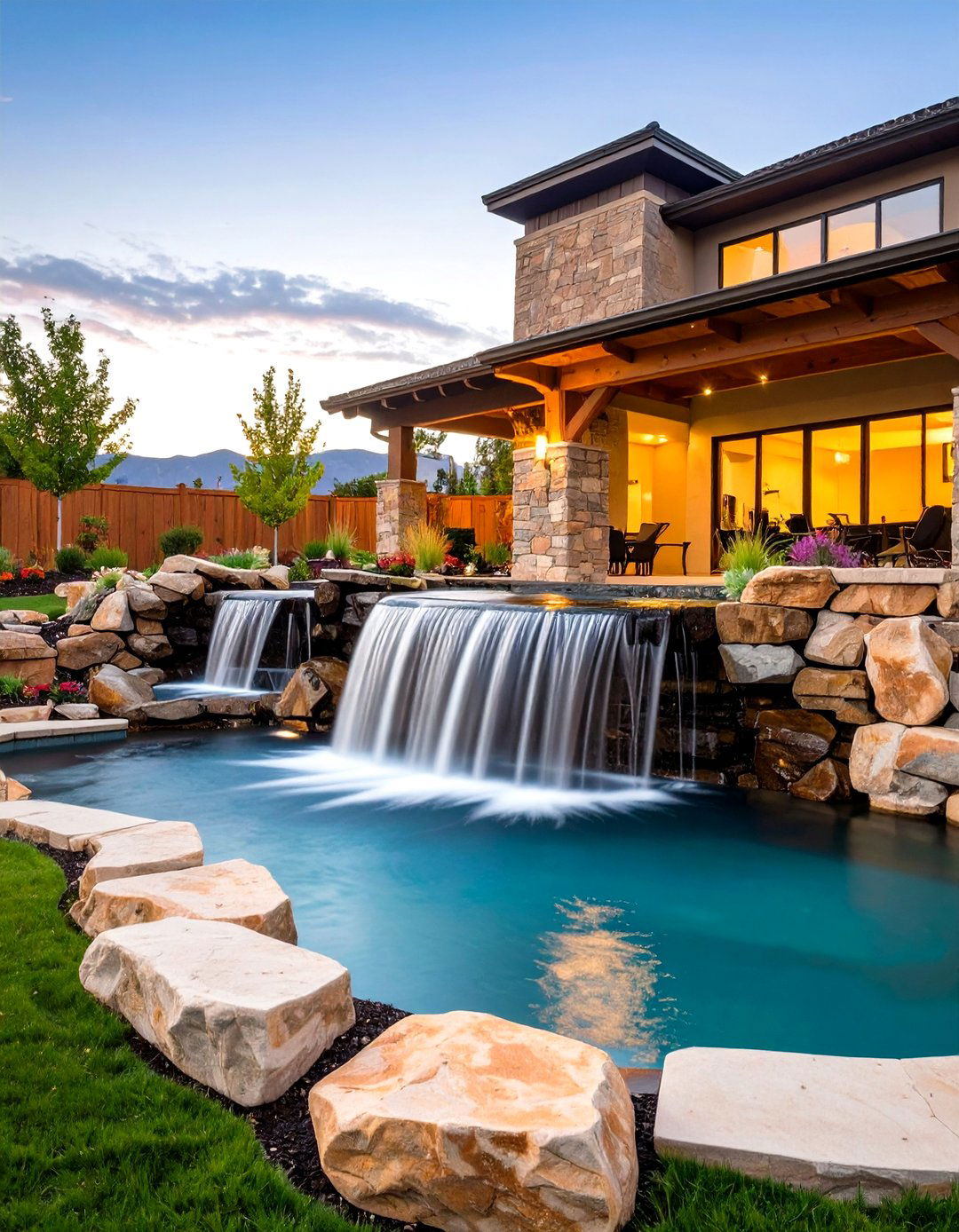 Underground Reservoir Innovation Waterfall - 24 Pondless Waterfall Design Ideas