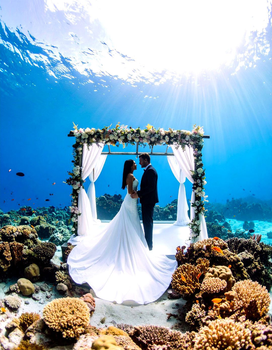 Underwater Ocean Depths - 24 Destination Wedding Ideas