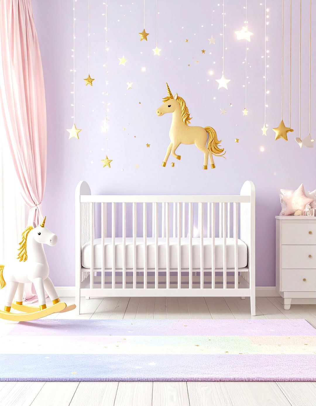 Unicorn Magical Kingdom Theme - 24 Baby Girl Nursery Ideas