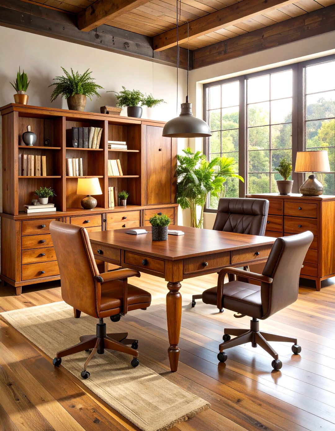 Upcycled Furniture Restoration Project - 24 Green Home Office Ideas