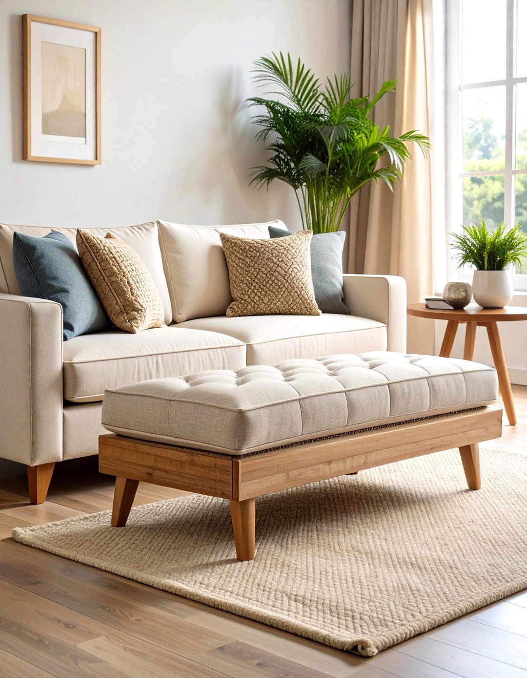 Upholstered Storage Benches - 24 Living Room Furniture Ideas