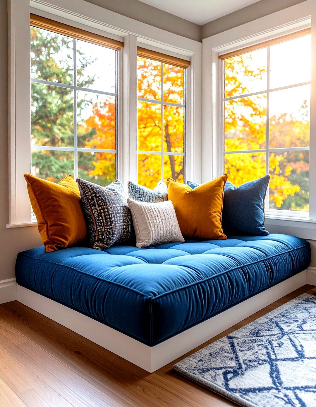 Upholstered Window Seat Cushion - 24 Bedroom Chair Ideas