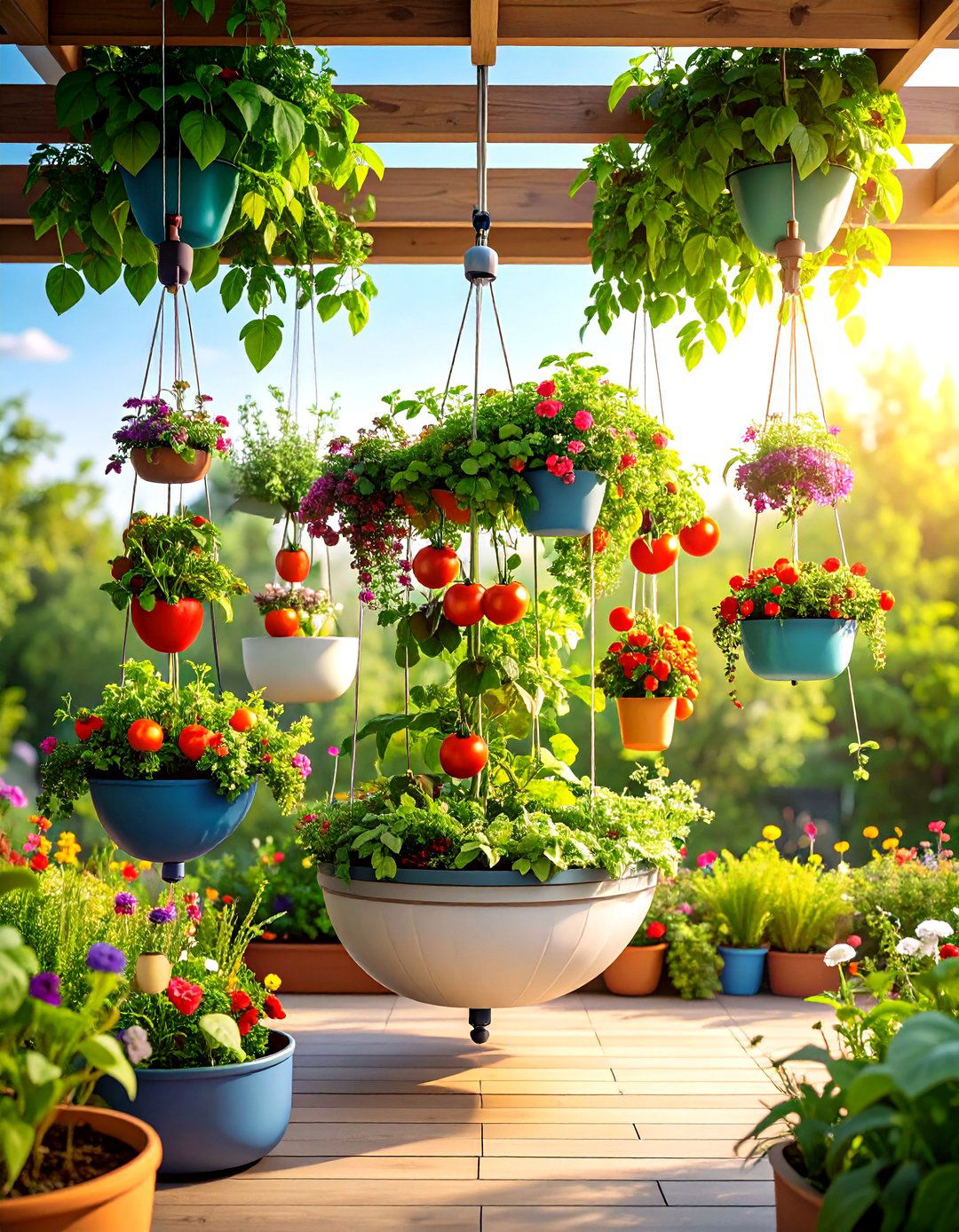 Upside Down Growing Systems - 24 Tomato Trellis Ideas