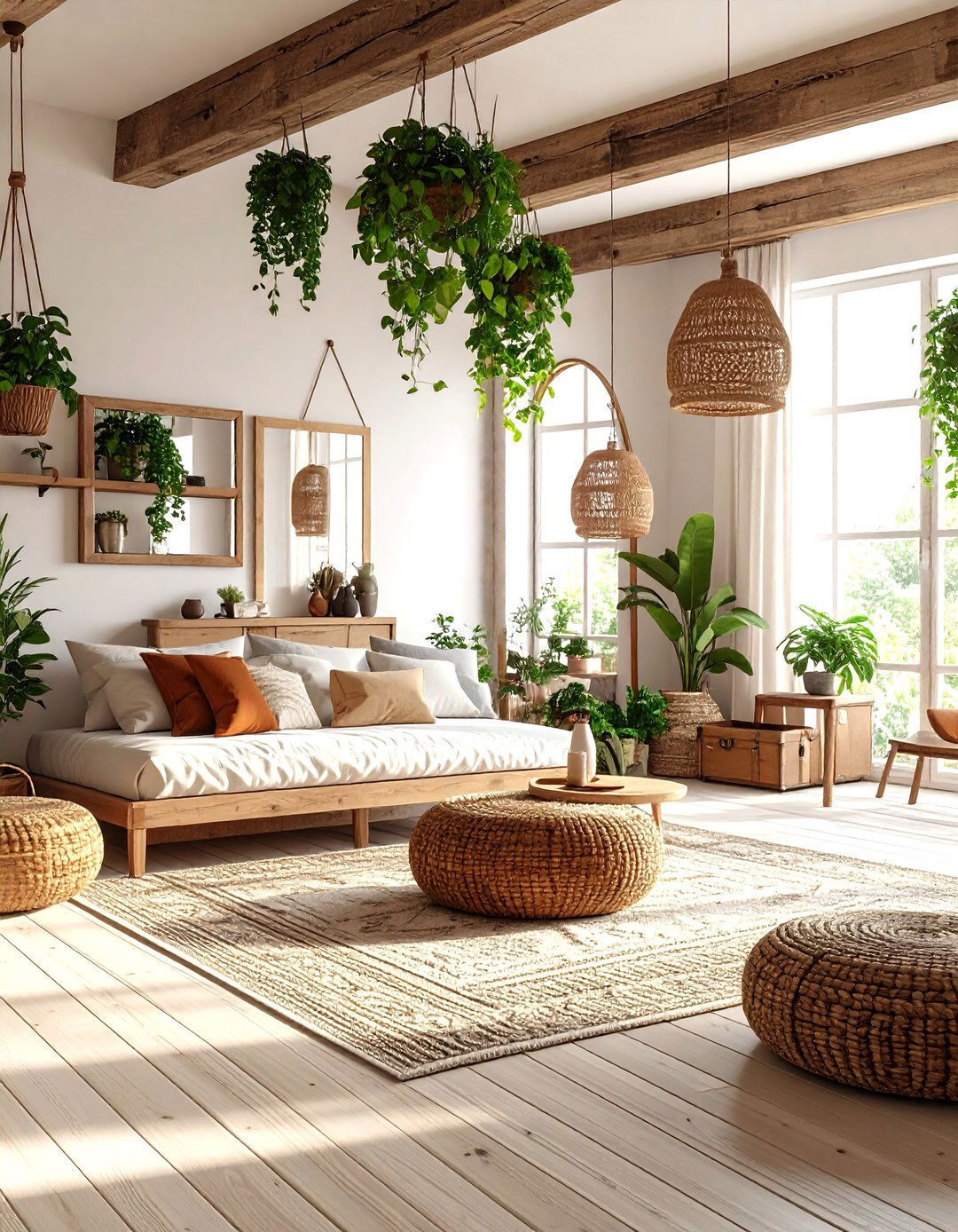 Urban Boho Apartment - 24 Boho Room Ideas