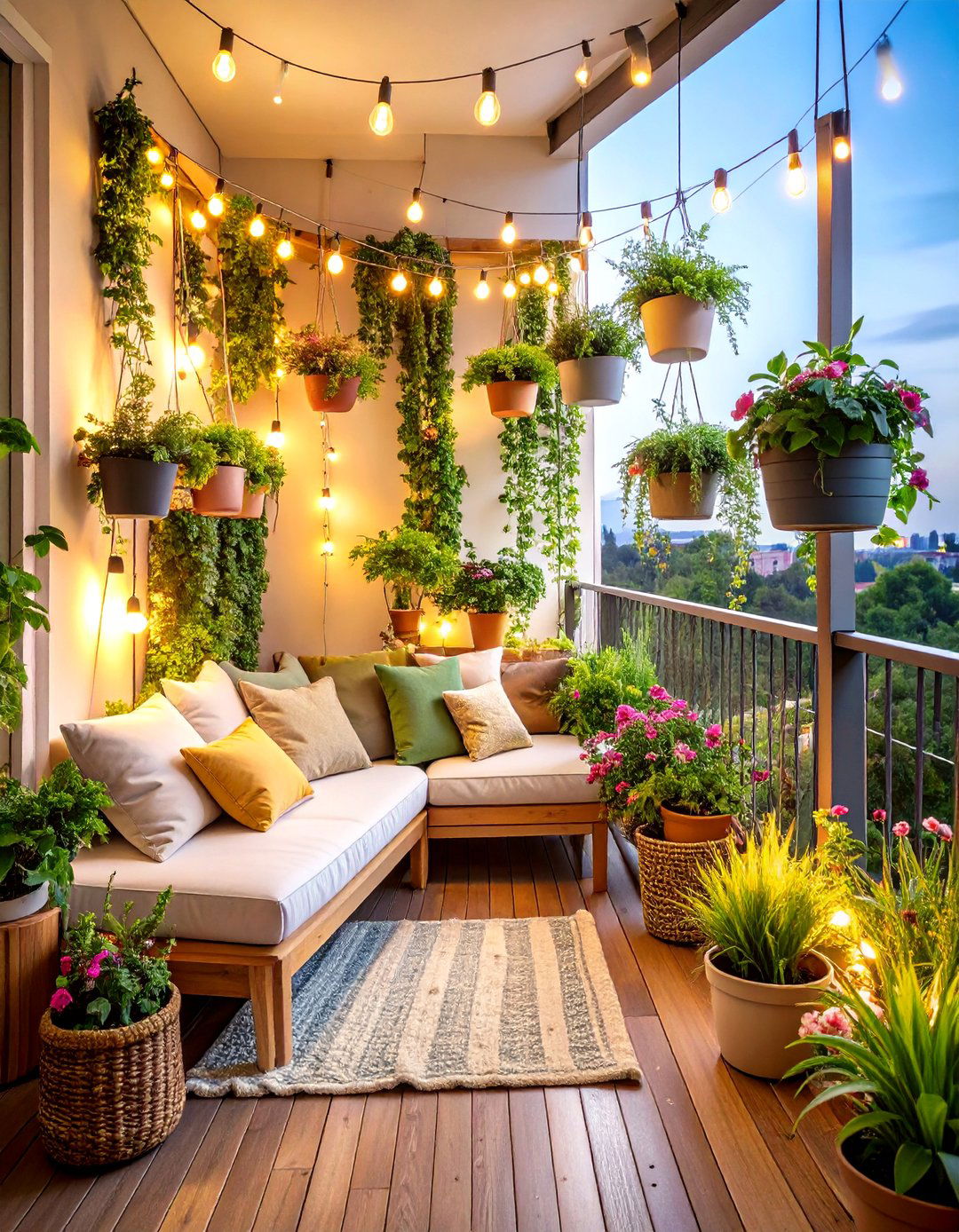 Urban Garden Bedroom Balcony Sanctuary - 24 Bedroom Balcony Ideas