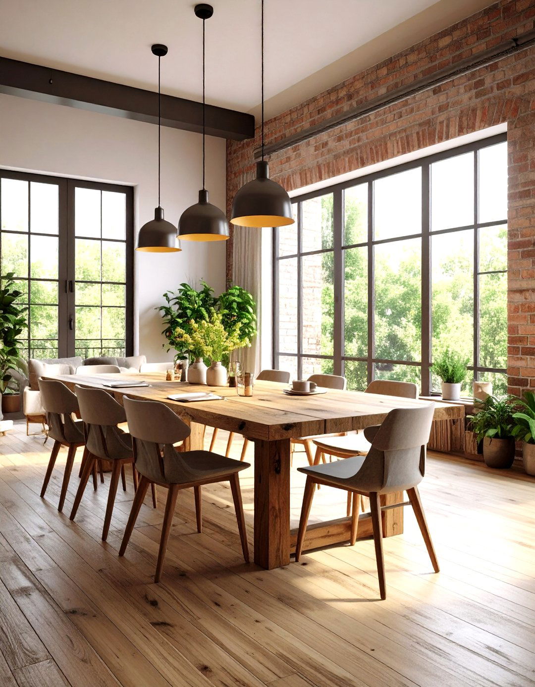 Urban Loft Dining Room - 24 Luxury Dining Room Ideas