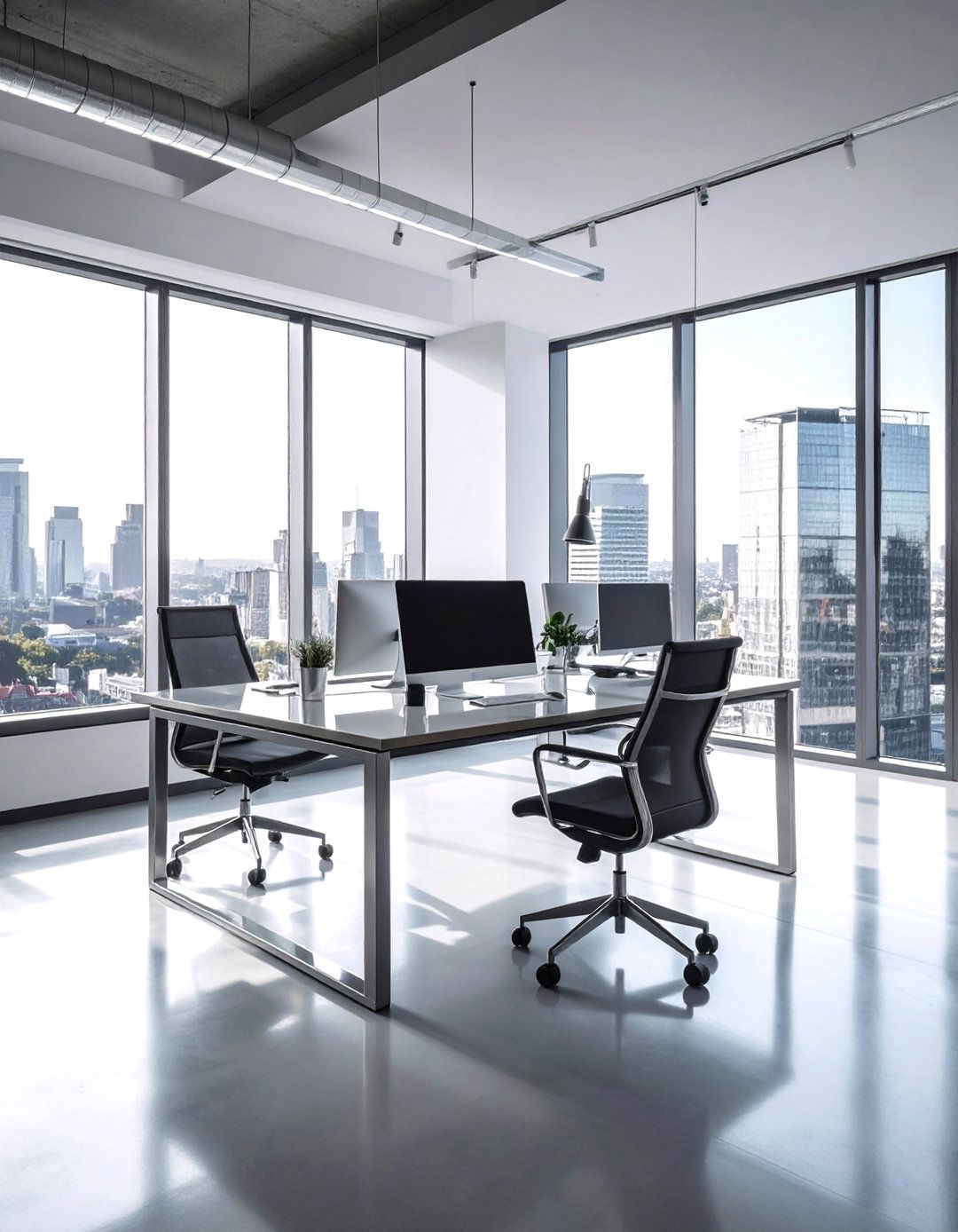 Urban Loft Office - 24 Home Office Ideas for Him