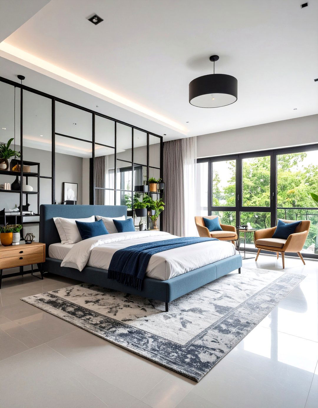 Urban Modern Aesthetic - 24 Student Bedroom Design Ideas
