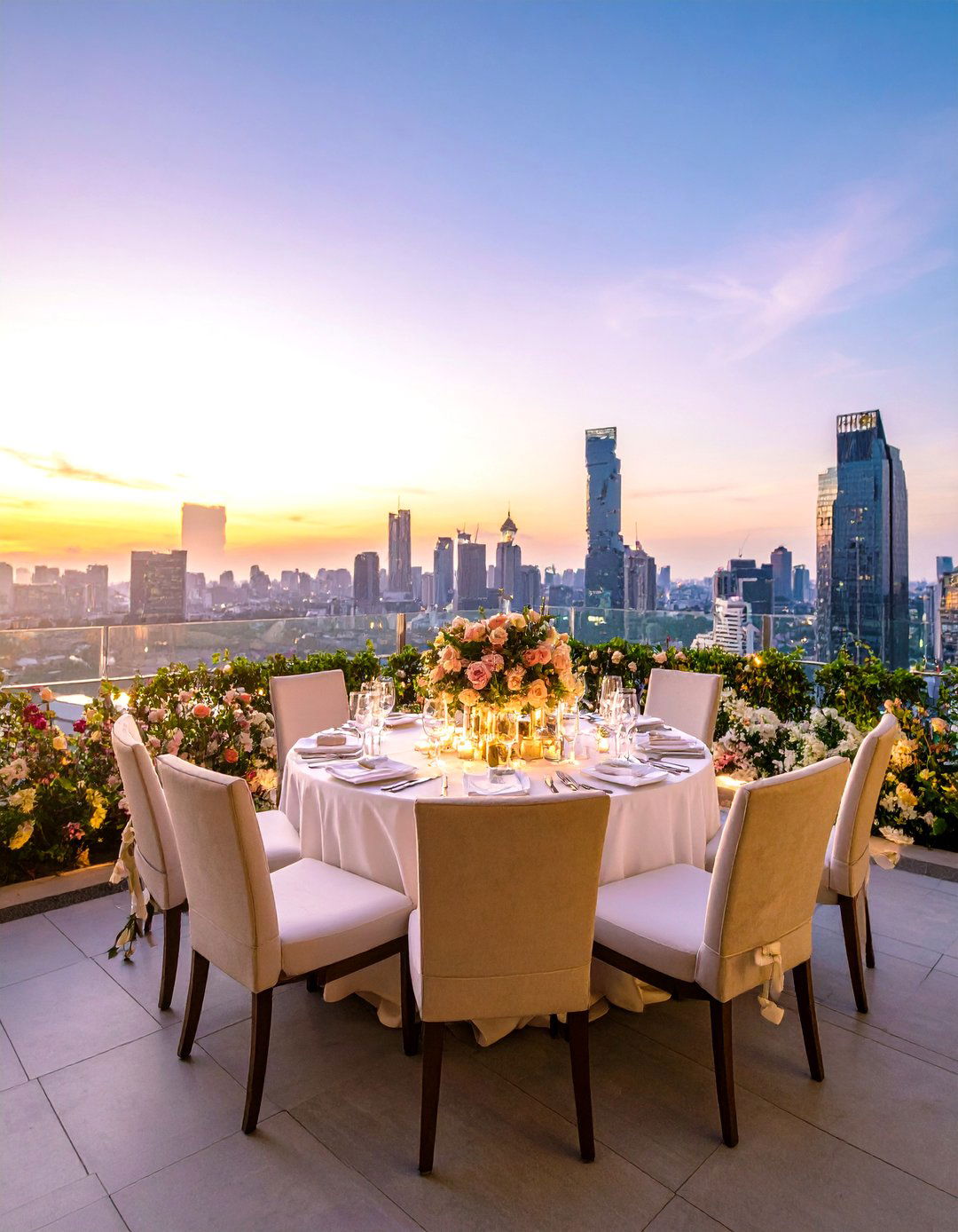 Urban Rooftop Sophistication - 24 Destination Wedding Ideas
