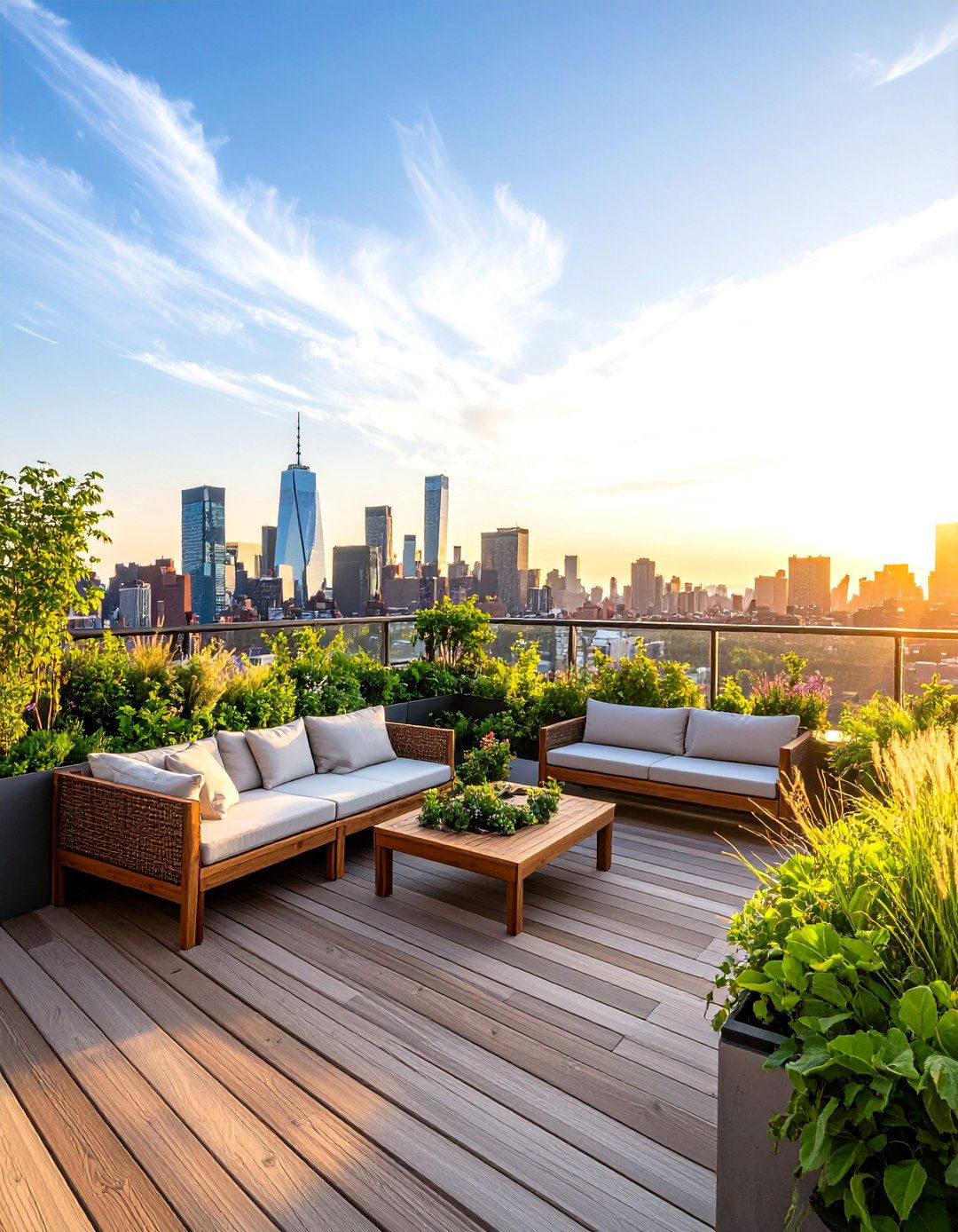 Urban Rooftop Terrace Sanctuary - 24 Terrace Design Ideas