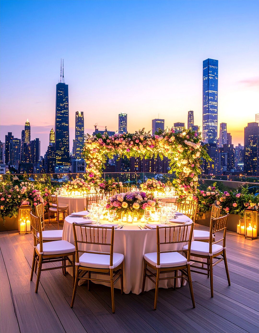 Urban Rooftop Wedding Ceremony Ideas - 24 Wedding Ceremony Ideas