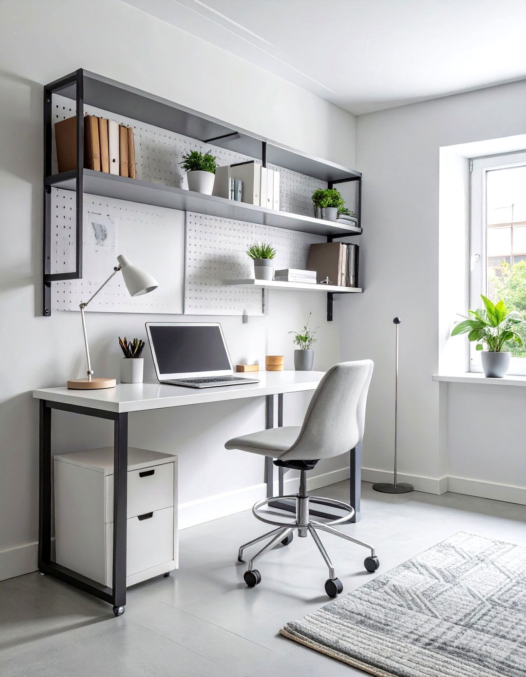 Urban Studio Apartment Desk - 24 Study Room Ideas