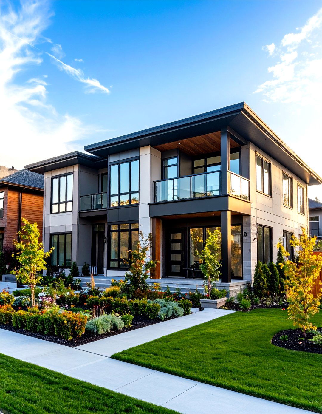 Urban Townhouse Design - 24 Houses With Black Windows