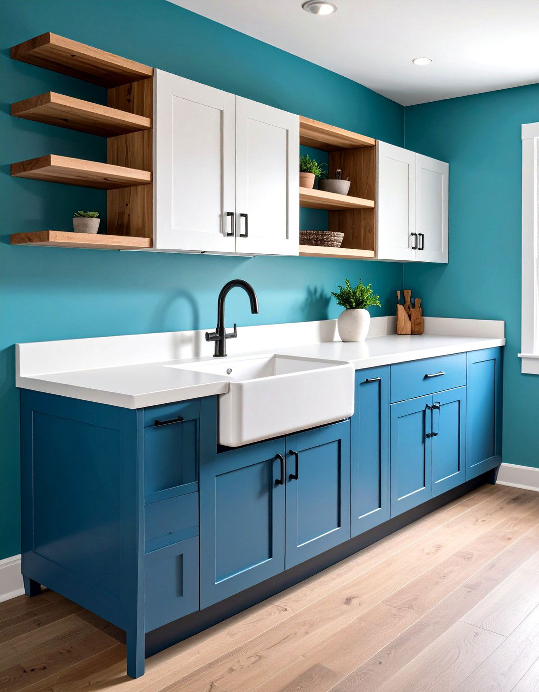 Utility Sink Storage Integration - 24 Basement Storage Ideas