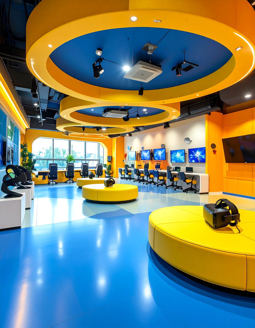 VR Gaming Experience Zone - 24 Small Game Room Ideas