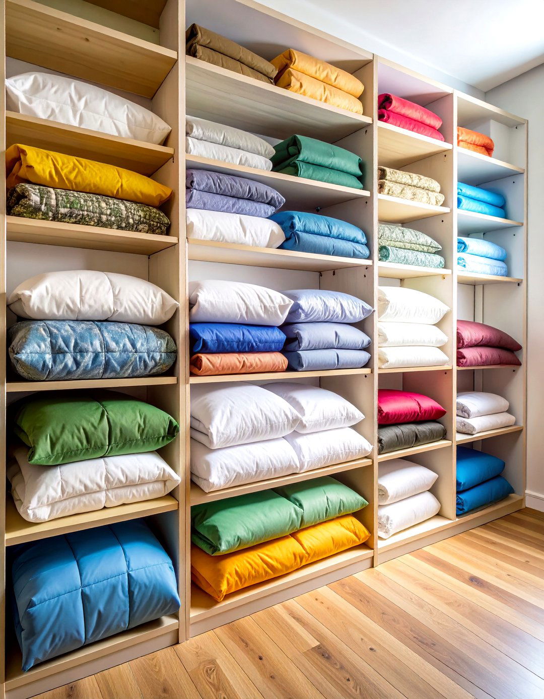 Vacuum Storage for Bulky Items - 24 Linen Closet Organization Ideas