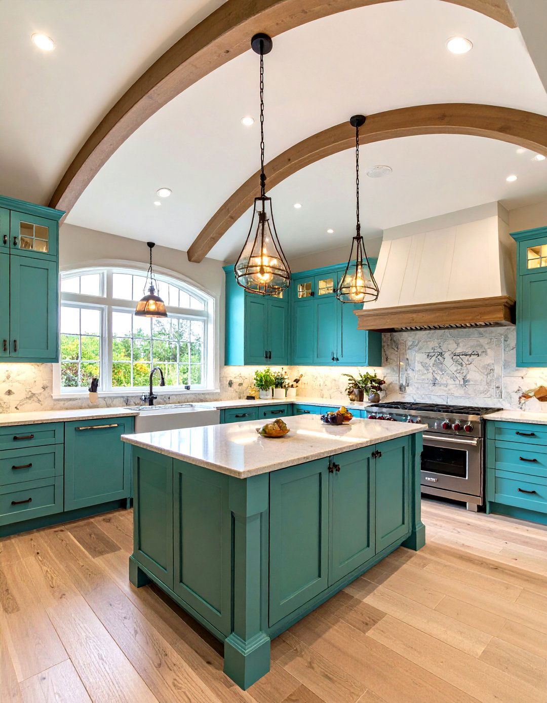 Vaulted Kitchen Ceiling Benefits - 24 Kitchen Ceiling Ideas