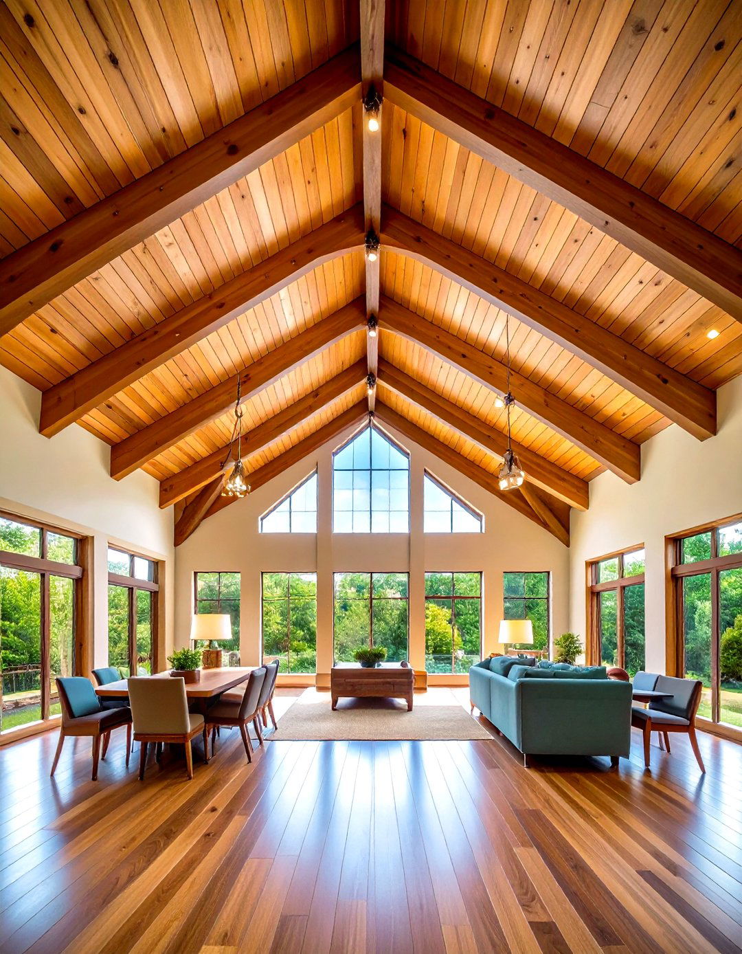 Vaulted Wood Ceiling Designs - 24 Wood Ceiling Ideas