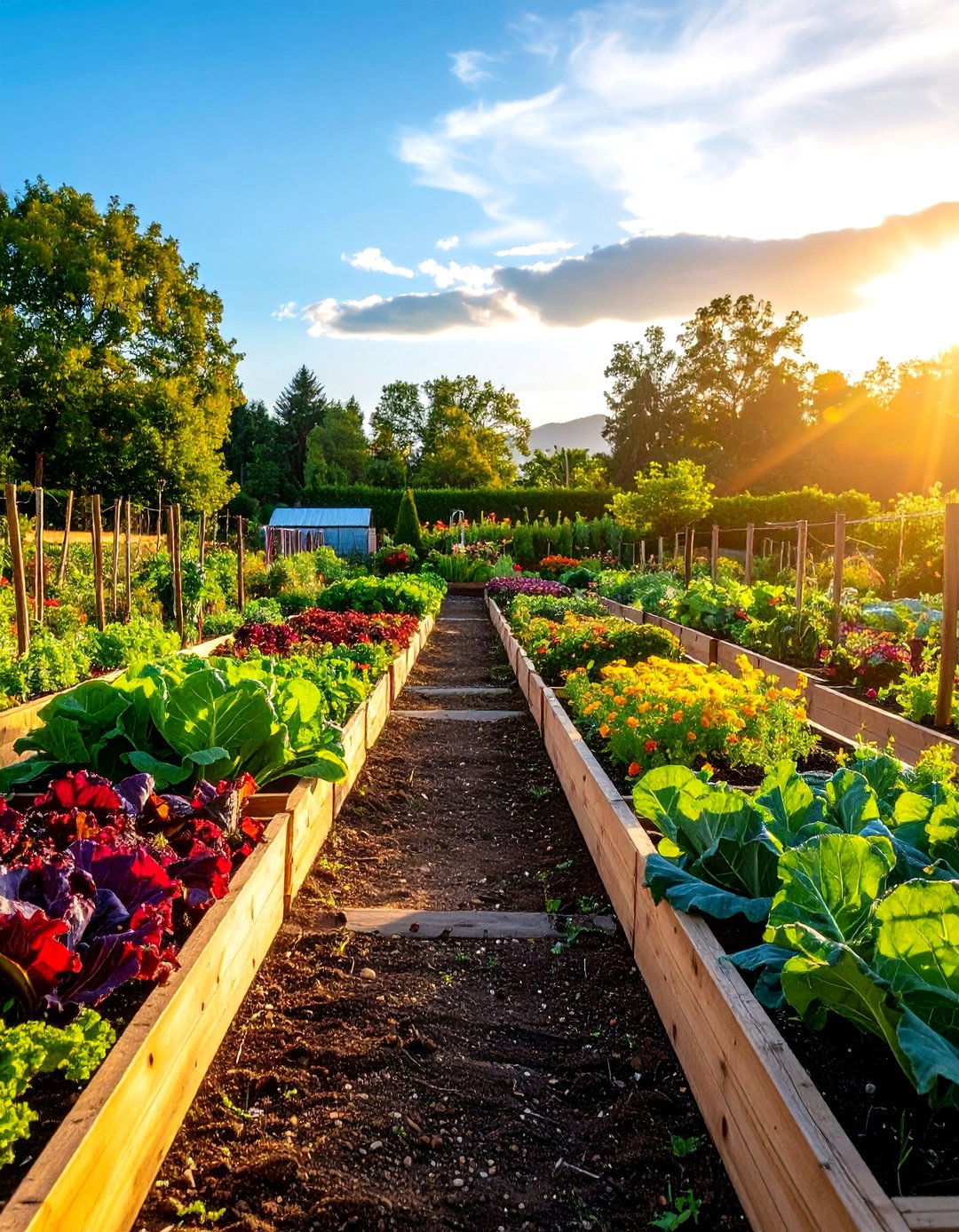 Vegetable Production Formal Parterre - 24 Parterre Garden Ideas
