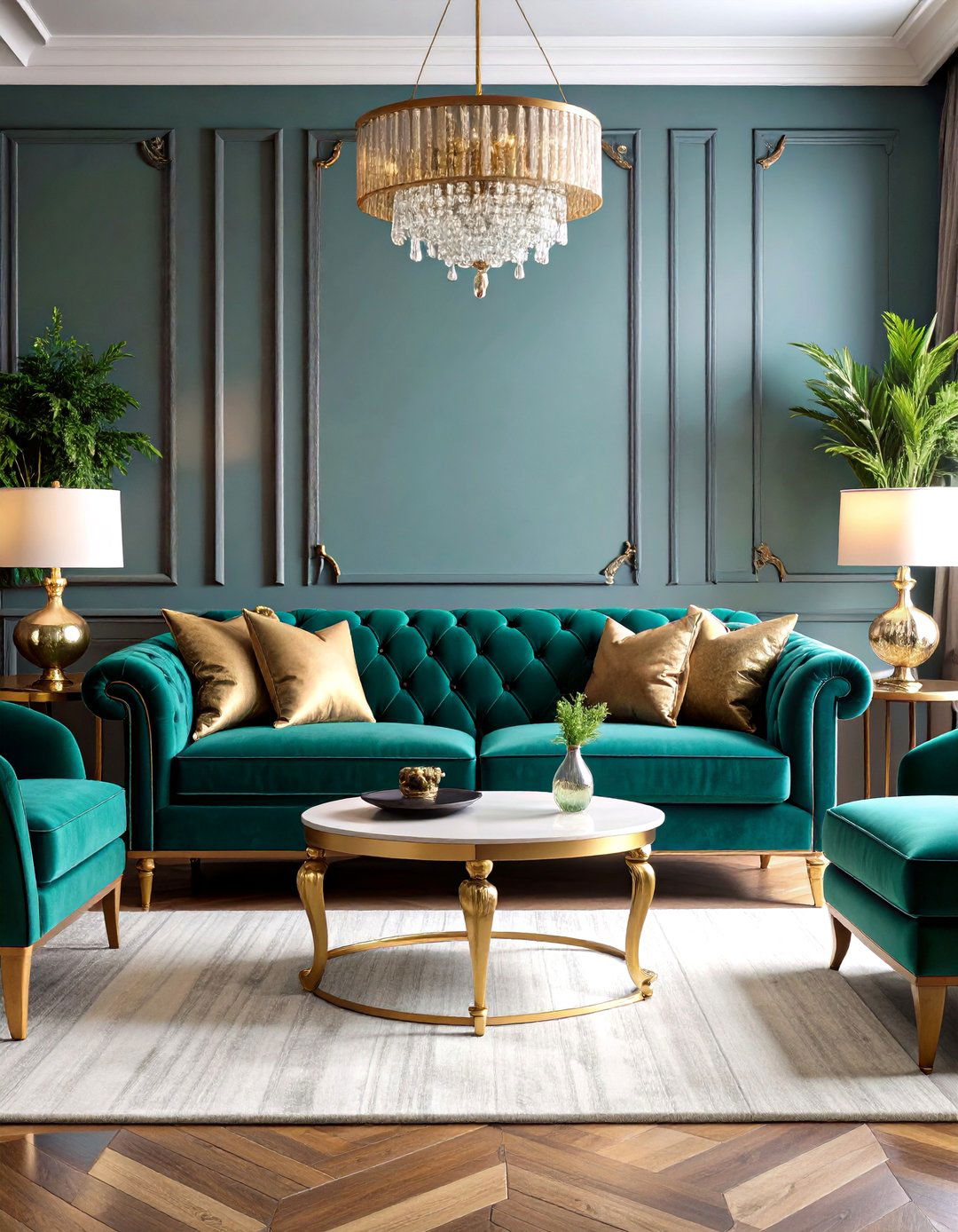 Velvet Upholstery Seating - 24 1970s-inspired Design Ideas