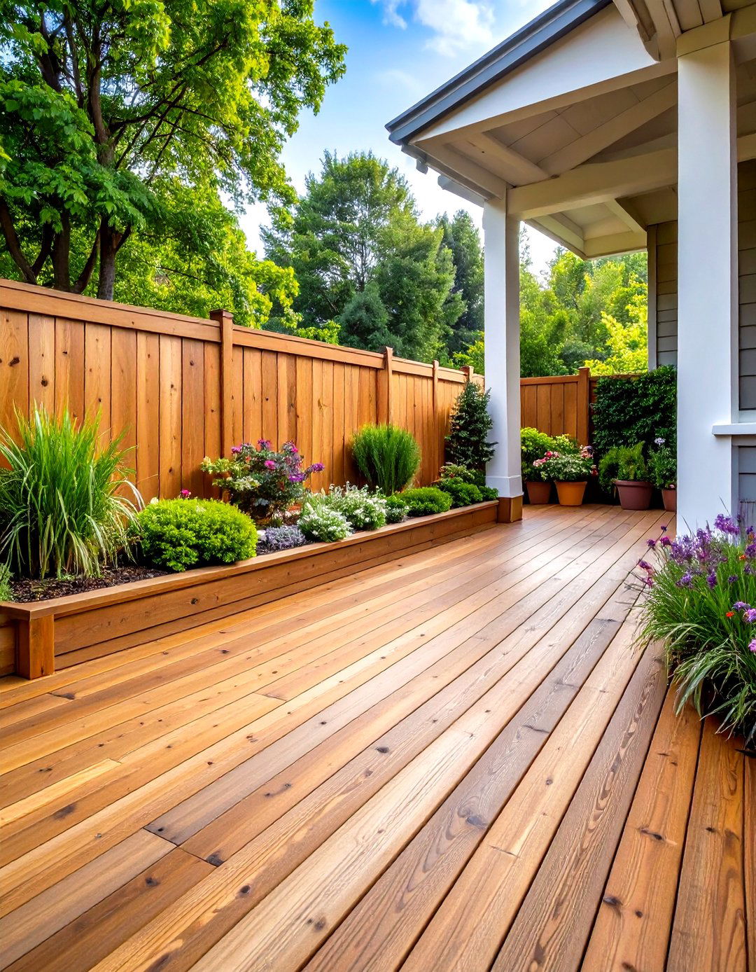 Vertical Board Arrangement - 24 Deck Skirting Ideas
