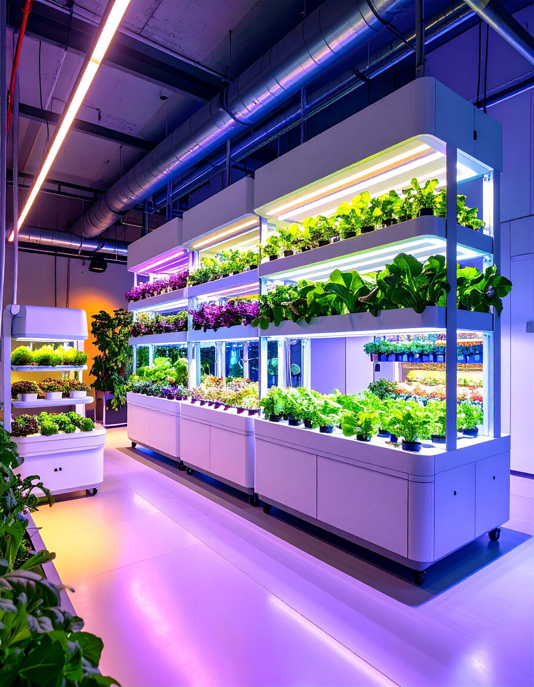 Vertical Corner Growing System with Hydroponic Integration - 24 Corner Greenhouse Ideas