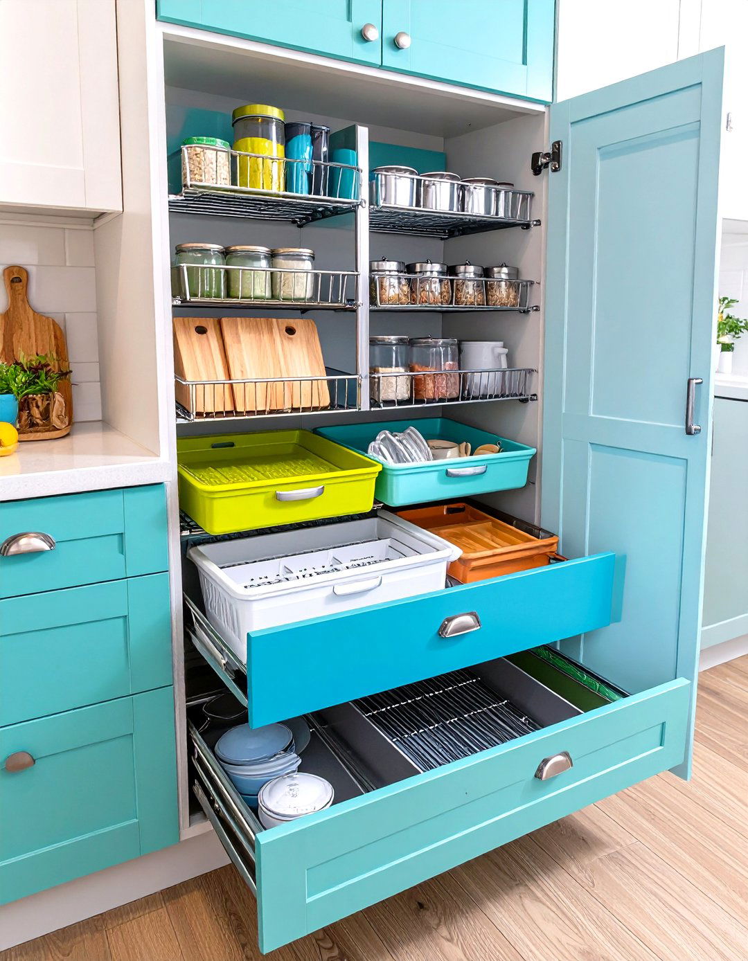 Vertical File Organizer System - 24 Kitchen Sink Organization Ideas