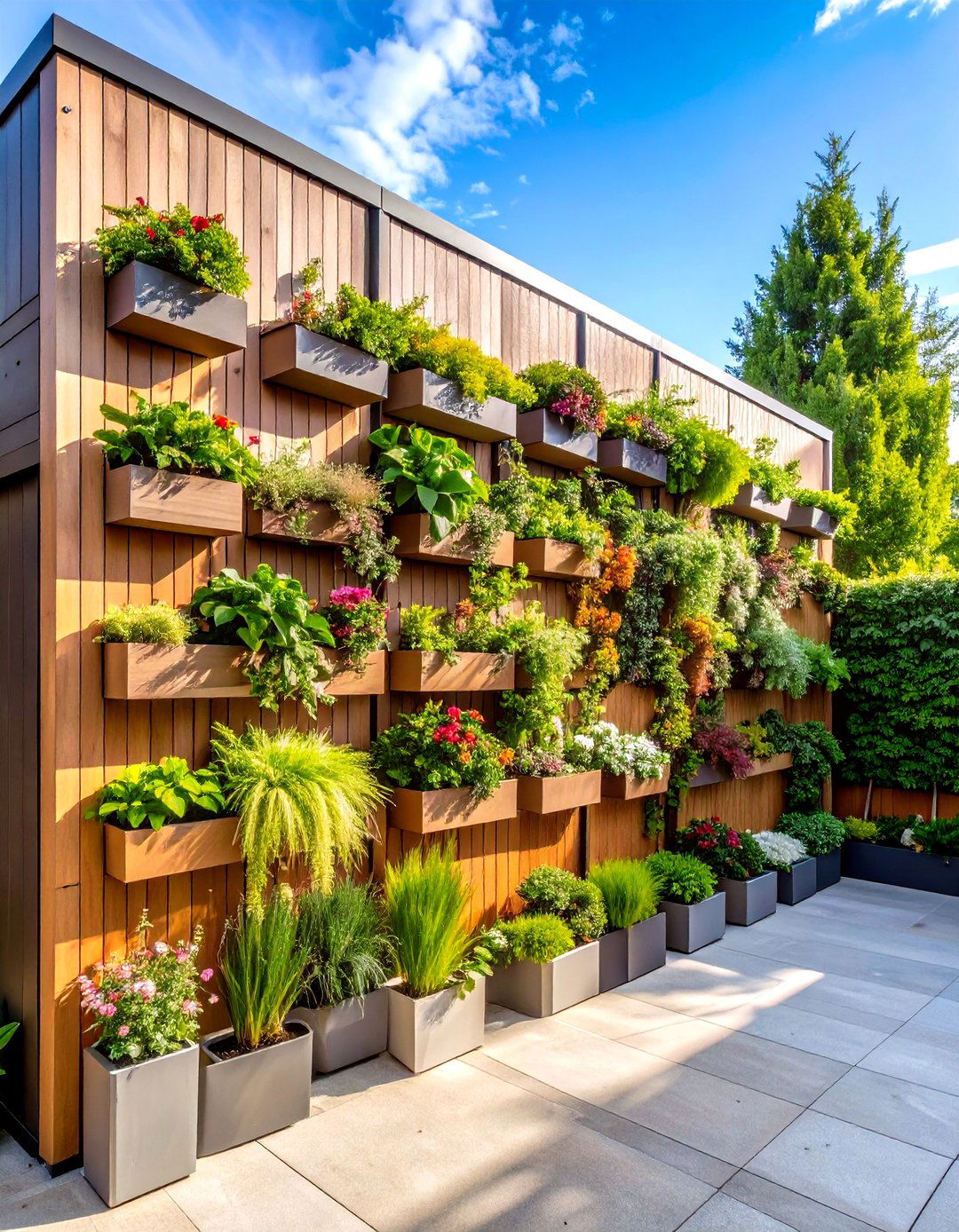 Vertical Garden Walls - 24 Garden Centerpiece Ideas