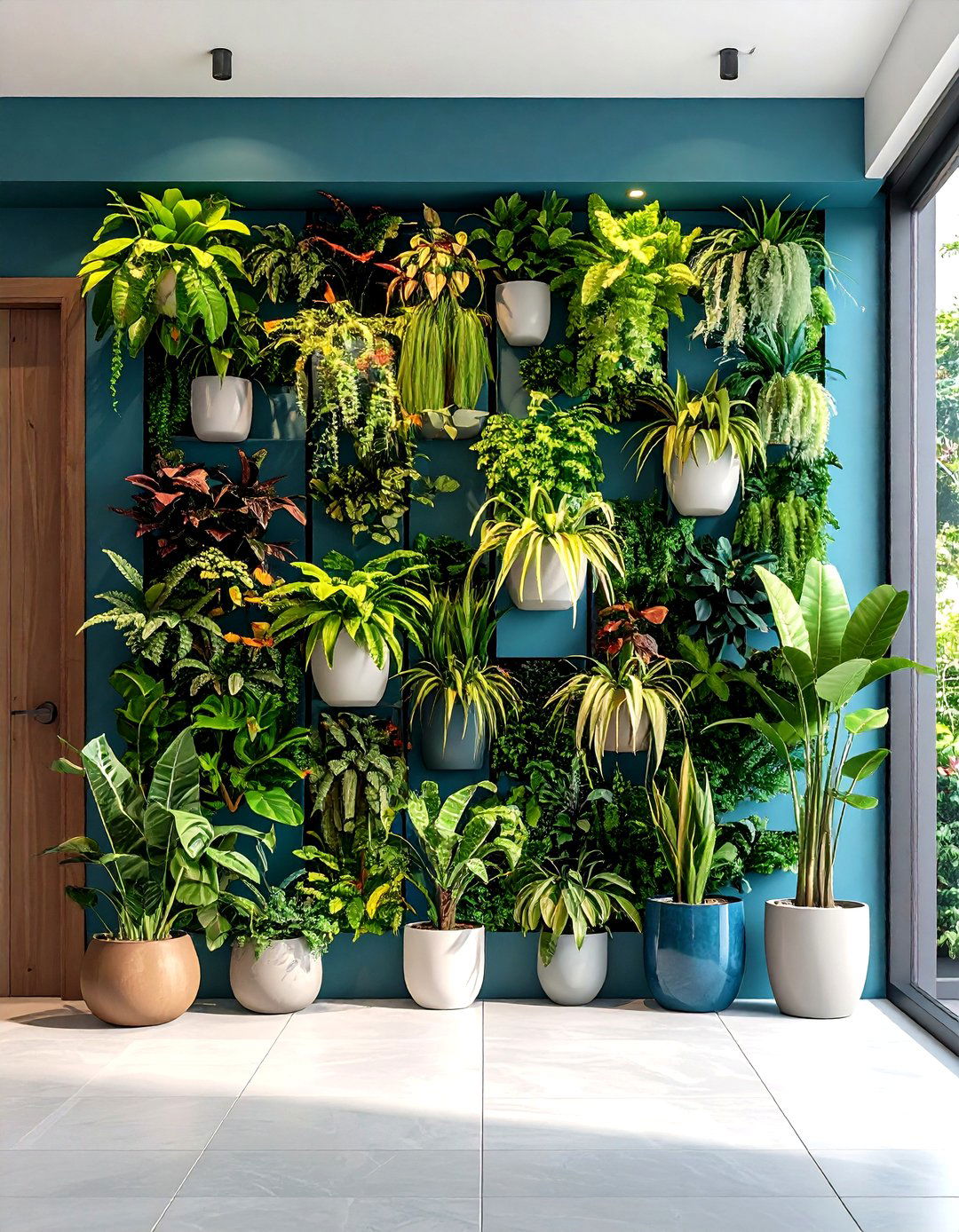 Vertical Garden Walls - 24 Modern Entryway Ideas