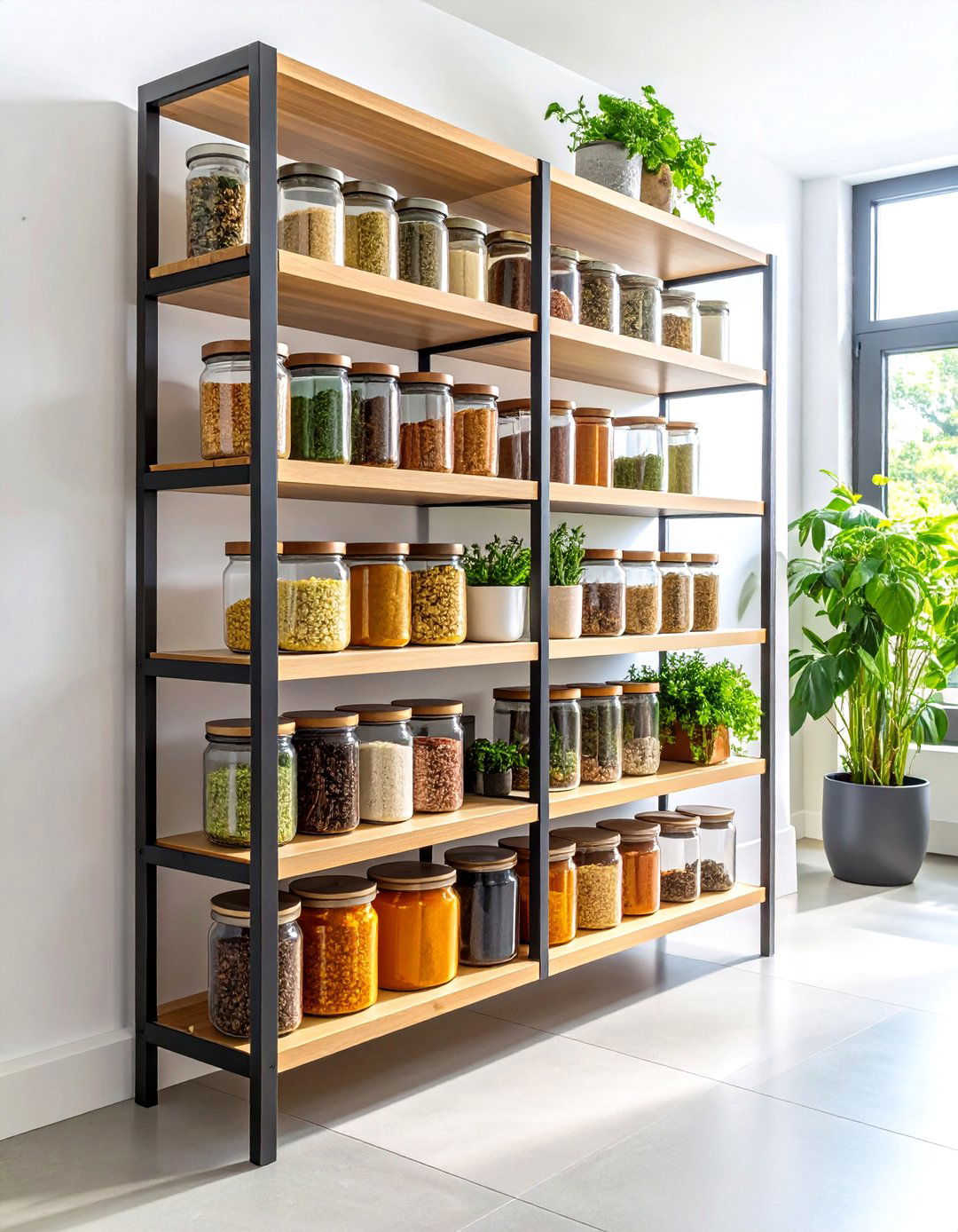 Vertical Spice Rack Organizers - 24 cabinet storage ideas