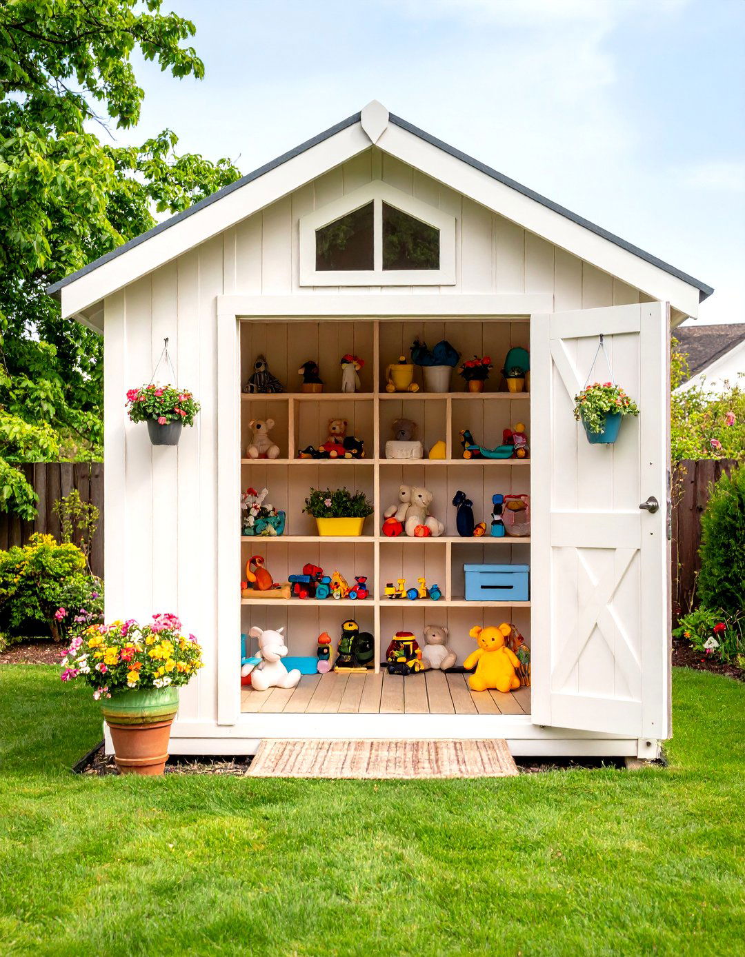 Vertical Storage Sheds - 24 Outdoor Toy Storage Ideas