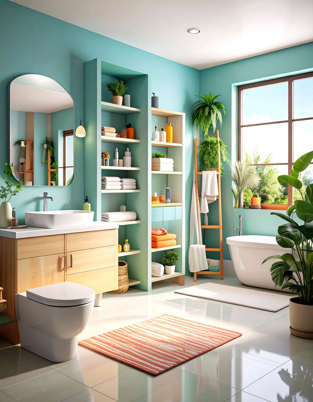 Vertical Storage Solutions - 24 Small Ensuite Design Ideas