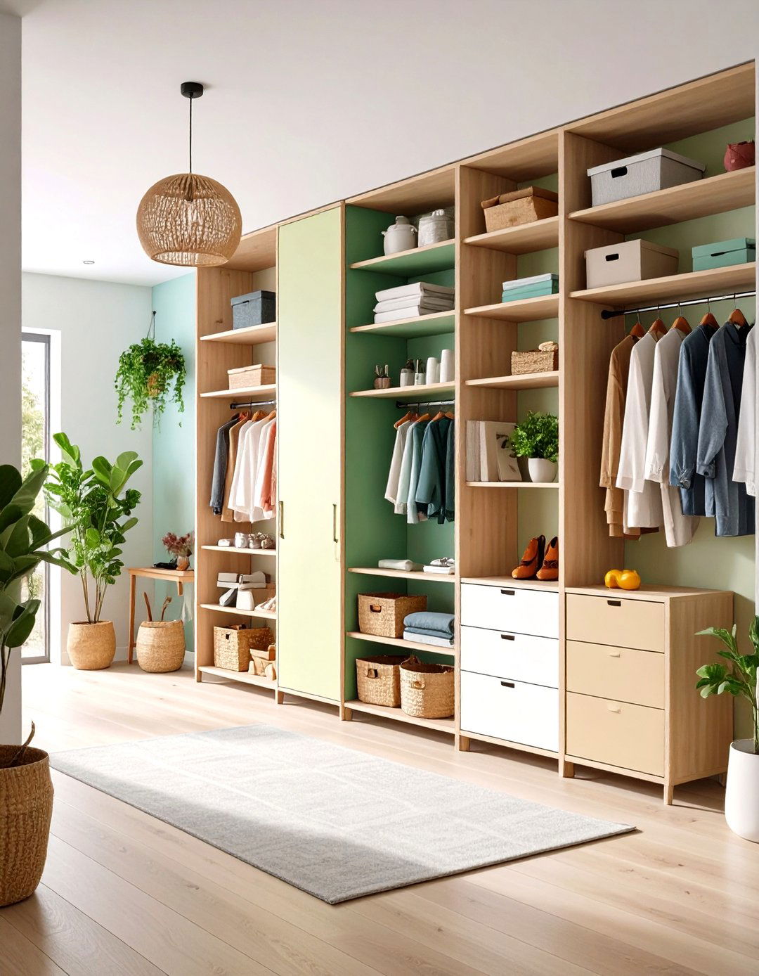 Vertical Storage Systems - 24 Scandinavian Entryway Ideas