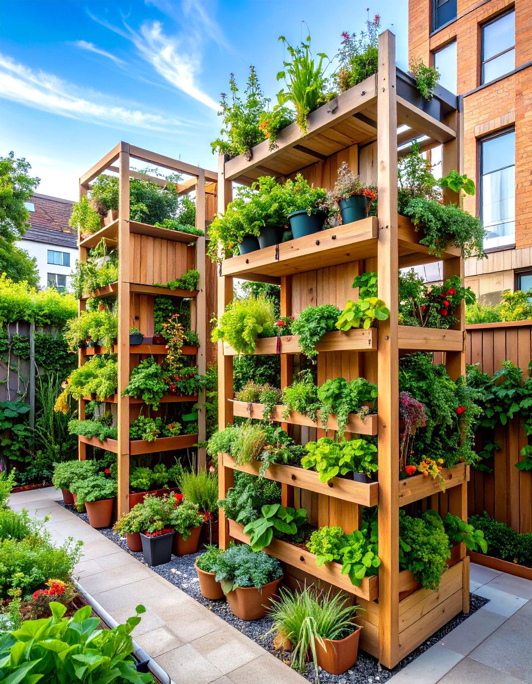 Vertical Tower Garden System - 24 Garden Layout Ideas