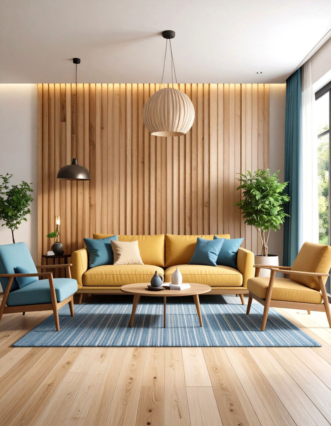 Vertical Wood Slat Design Systems