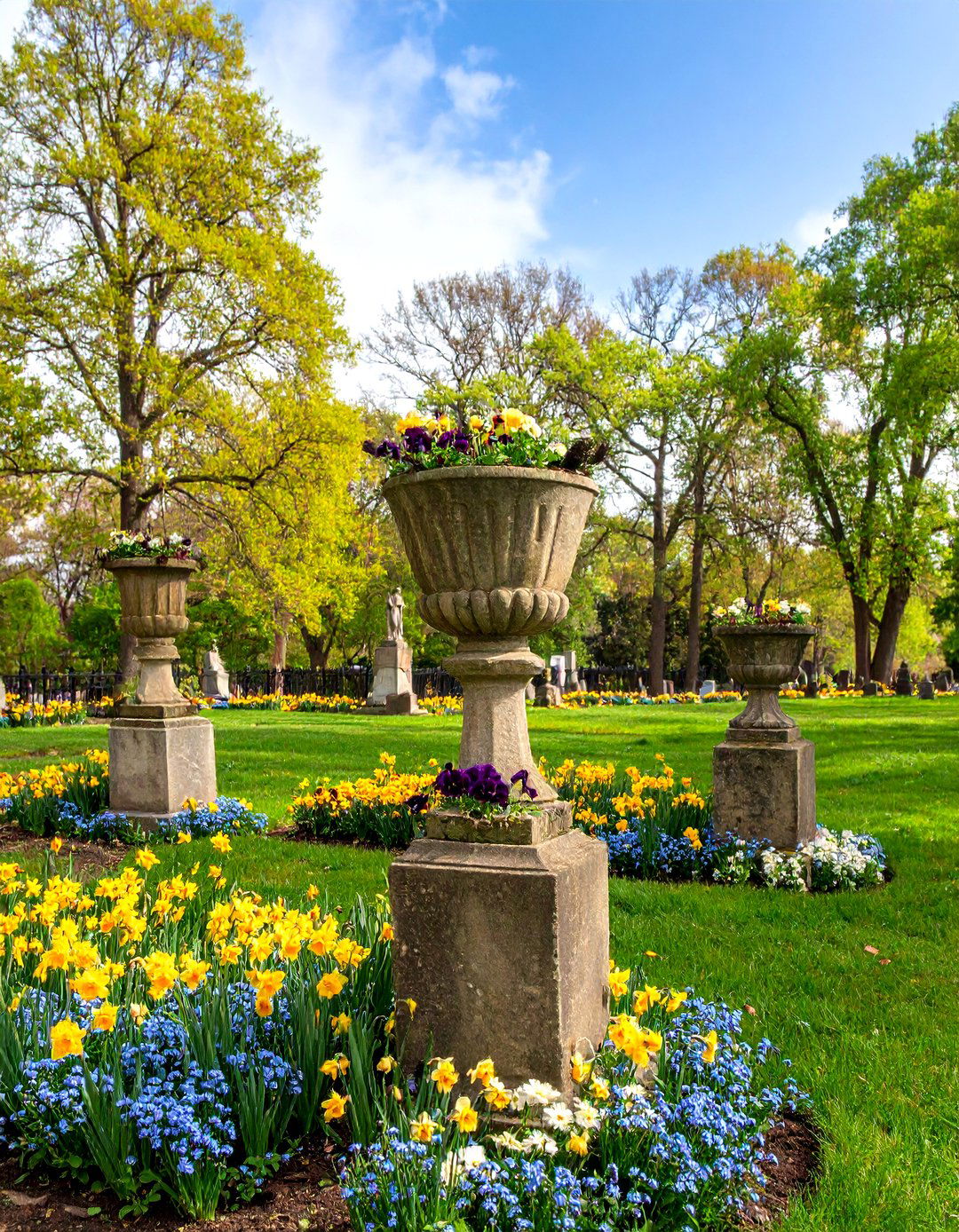 Victorian Cemetery Garden Sections - 24 Gothic Garden Ideas
