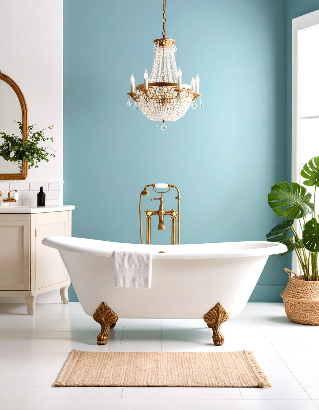 Victorian Clawfoot Tub Sanctuary - 24 Romantic Bathroom Ideas