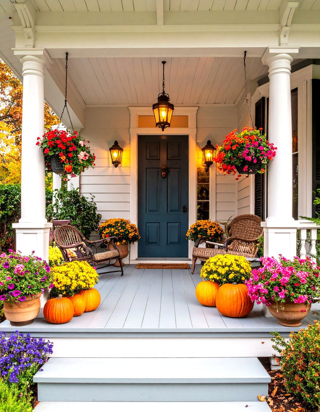 Victorian Composite Front Porch Deck - 24 Front Porch Deck Ideas