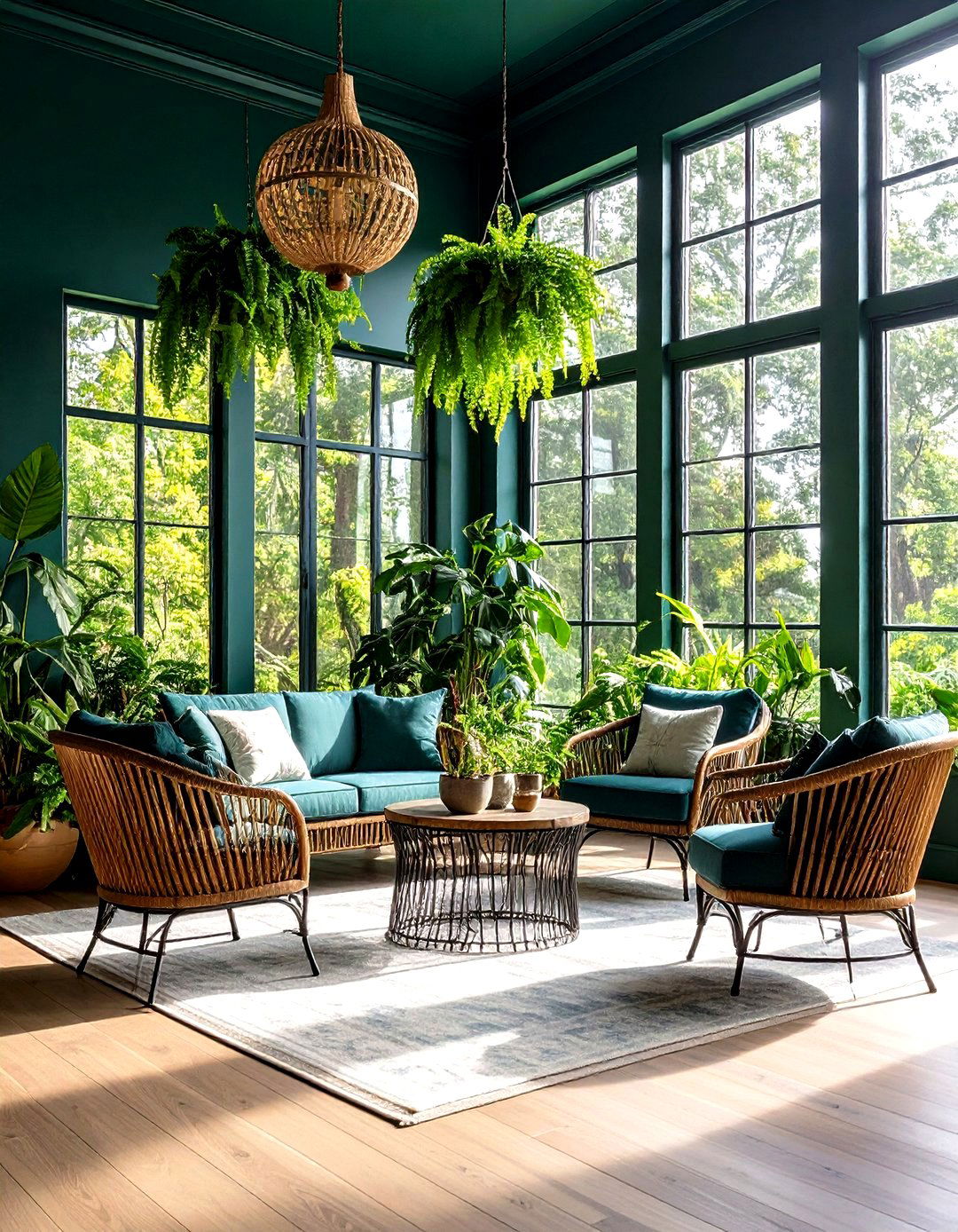 Victorian Conservatory Green Room Extension - 24 Victorian Dark Green Living Room Ideas