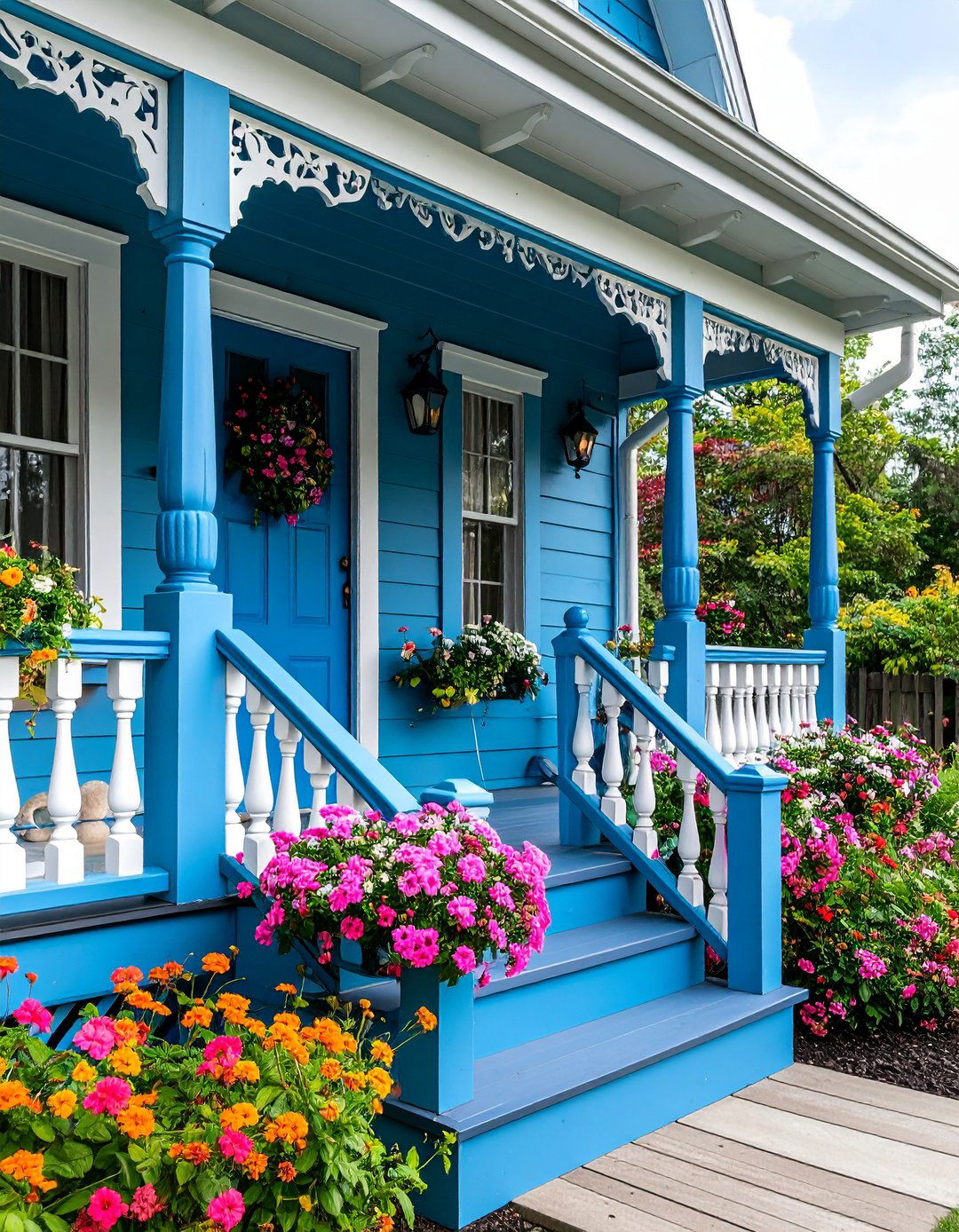 Victorian Decorative Details - 24 Raised Ranch Front Porch Ideas