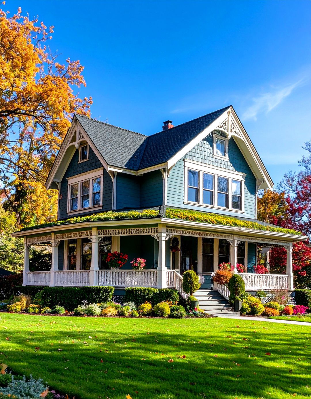 Victorian Era Green Roof Renovations - 24 Houses With Green Roofs